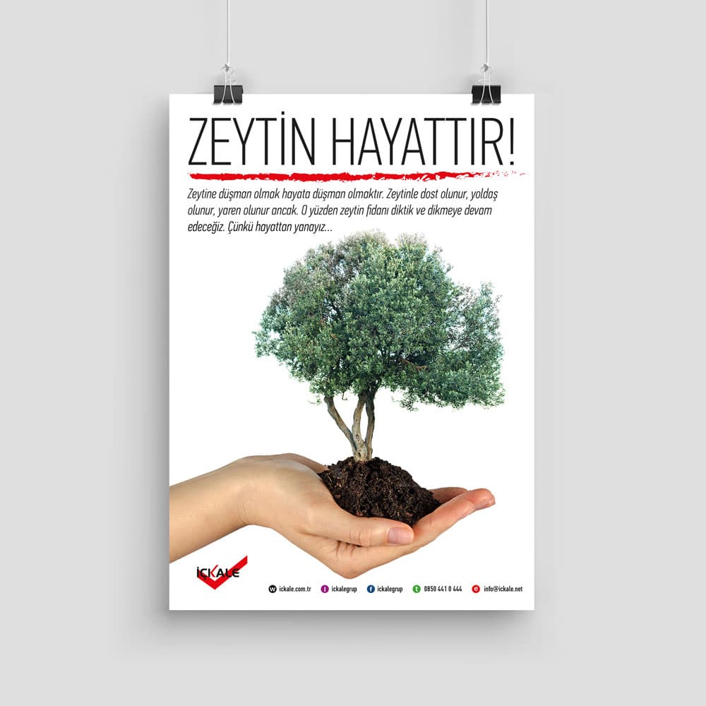 Zeytin Hayattır.